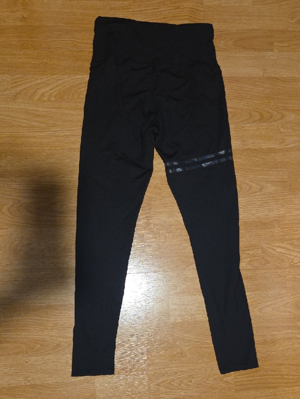 Girls' Black High-Waist Active Leggings - Picture 3 of 3